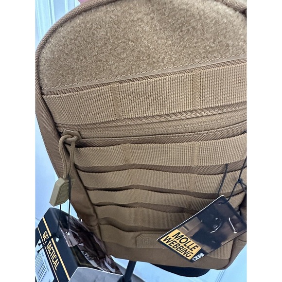 Highland Tactical EXPO EDC Molle Crossbody Sling Bag Dark Desert HL-SH-11-DKDS - Picture 7 of 8